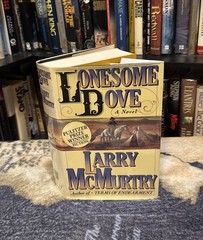 Lonesome Dove – Larry McMurtry (1985, Hardcover) First Edition/Late Print, VG