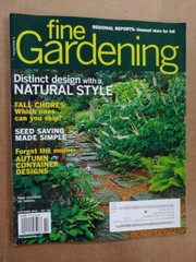 Tauton’s Fine Gardening October 2015 Design with Natural Style M422