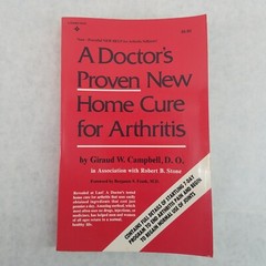 Lot of 6 Softcovers on Natural Pain and Arthritis Treatment – Titles Below