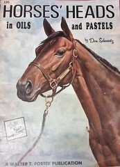Horses’ heads in oils and pastels (Walter T. Foster “How to draw” art books)