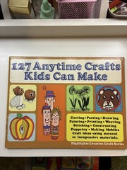 Highlights Creative Craft Series 4 Book Lot Set Vintage Kids Craft Ideas Books