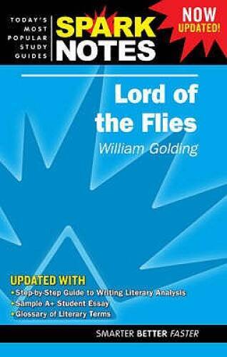 Spark Notes, Lord of the Flies – Paperback By William Golding – GOOD
