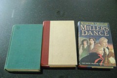Lot of 3 By Graham Poldark HC Miller’s Dance, Angry Tide & Stranger From Sea