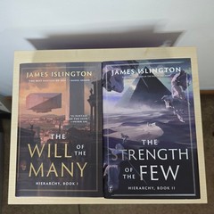 James Islington Hierarchy Signed Hardcover Set Will of the Many Strength of Few
