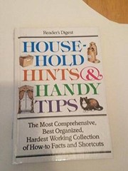 Household Hints Handy Tips – Hardcover – ACCEPTABLE