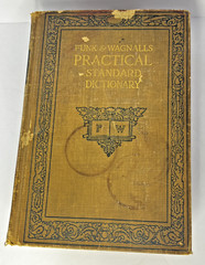 Antique 1928 Funk & Wagnalls Practical Standard Dictionary Hardcover