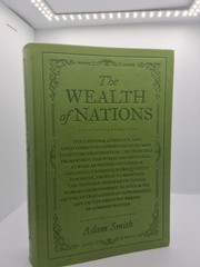 ❤THE WEALTH OF NATIONS by Adam Smith Faux Leather Flexi Bound Book NEW