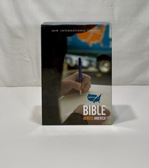 NIV Holy Bible Across America Handwritten Italian Duo Tone + Slipcover Zondervan
