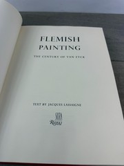 Vintage Flemish Painting The Century Of Van Eyck Jacques Lassaigne HC Rizzoli