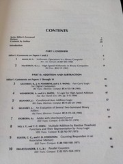 Benchmark Papers in Electrical Engineering: Computer Arithmetic, K. Swartzlander
