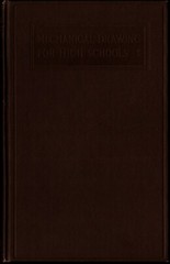 Mechincal Drawing For High Schools, French &Svensen, First Edition. 3rd Print