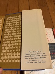 Vintage Literature Book Lot 5x Modern Library Thornton Wilder H.G. Wells BOMC DJ