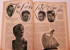 Motion Picture January 1929 Lupe Velez~Rudolph Valentino~Louise Brooks~Fay Wray
