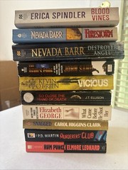 Lot of 10 – Mystery and Thrillers – Mixed Authors – FREE SHIPPING