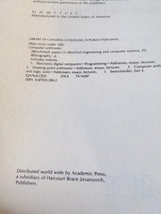 Benchmark Papers in Electrical Engineering: Computer Arithmetic, K. Swartzlander