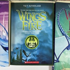 The Wings of Fire Tui T. Sutherland Paperback Novels Lot of 6