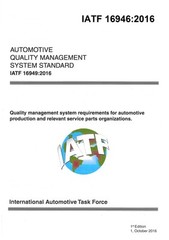 IATF 16949:2016 Quality management system for organizations in th