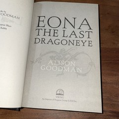 Eon & Eona Dragon Duology Complete Series Lot Set by Alison Goodman