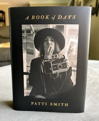 A BOOK OF DAYS HARDCOVER AUTOBIOGRAPHY 2022 SIGNED BY PATTI SMITH!