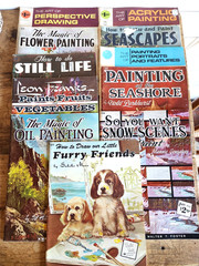 Vintage Art Books Lot Of 11 Walter T. Foster How To Draw Paint Paperbacks