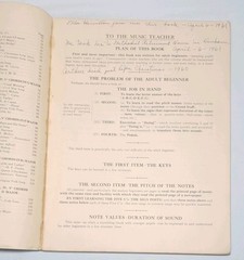 1935 The Boston Music Co Book John M Williams Music History Vintage Song Book