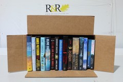 Lot of 15 Best Seller books ~ Mixed Genre Very Fine Hardcover Top Authors (#9)