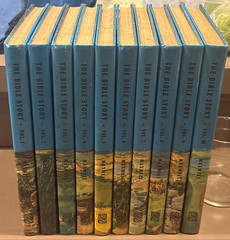 The Bible Story Complete Hardback Book Set Vol 1-10 Arthur S. Maxwell 1953-1957