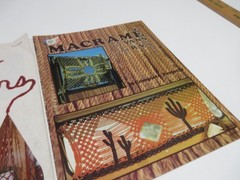 Lot of 3 Vtg MACRAME Magazine Knotting Matters Vans RVs Enchantment Lamp 1970s