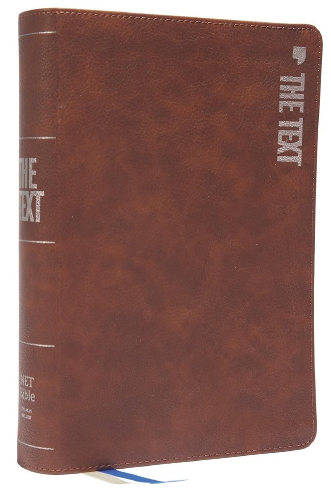 The Text Bible, Leathersoft, Brown Uncover the Message BRAND NEW in Shrink Wrap!