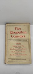 five elizabethan comedies a.k. mcilwraith oxford univerity press 1962