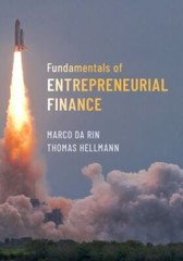 Fundamentals of Entrepreneurial Finance, Da Rin, Marco,Hellmann, Thomas, New Boo