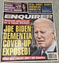 National Enquirer Magazine Joe Biden Meghan Markle March 13 2023