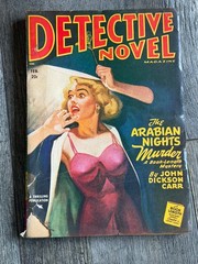 DETECTIVE NOVEL Feb 1949 Pulp Magazine Crime Noir G/VG 3.0 Good Girl Murder