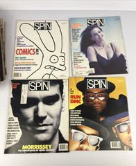 Lot of 34 Spin Magazines 1985 to 1989 Music, Pop Culture Rock History 1980s