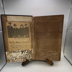 American Bible Society 1843 New Testament Psalms Leather Illustrated Bible Book