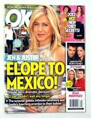 OK Magazine | January 14 2013 | Jennifer Aniston & Justin Theroux Elope | Mexico