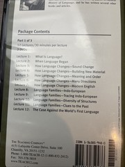 The Great Courses – The Story of Human Language Parts 1-3 6-DVD Set