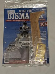 Hachette Partworks- Build the Battleship Bismarck Part 104- Factory Sealed