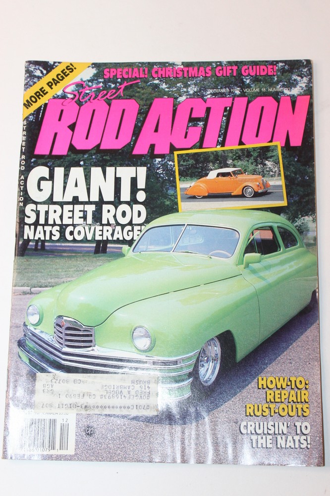 Rod Action Magazine January 1987 Muscle Car Street Rod Nats Coverage