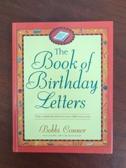 Book of Birthday Letters by Bobbi Conner (2000, Hardcover)