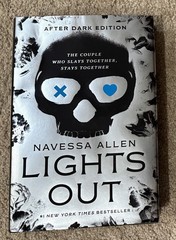 Lights Out After Dark Edition by Navessa Allen Slowburn Zando First Printing HC