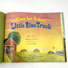 Little Blue Truck Lot of 3 Books by Alice Schertle & illustrated by J McElmurry