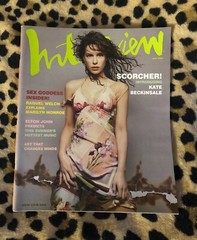 INTERVIEW magazine June 2001 KATE BECKINSALE Dwight Yoakam SHANNYN SOSSAMON￼