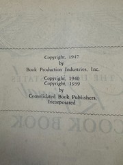 Set of 2 Sears Roebuck $ Co. Cookbook 1947 HC US Regional & American Womens