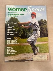 women Sports Magazine January 1977 Amy Dickinson Amy Alcott Women’s Athletics