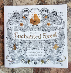 Enchanted Forest Coloring book- paperback Basford, Johanna