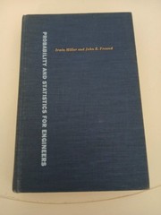 Irwin Miller / Probability and Statistics for Engineers Prentice-Hall 1965