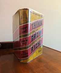 [SIGNED] Napoleon Hill, Think and Grow Rich, 1957 Clement Stone HC/DJ