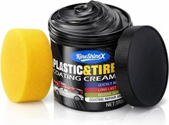 Black Trim Restorer, Plastic Restorer for Cars – Restore Faded Bumpers, Plastic,