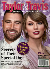 TAYLOR SWIFT & TRAVIS KELSEY WEDDING SPECIAL EDITION 2025 A360MEDIA Magazine NEW
